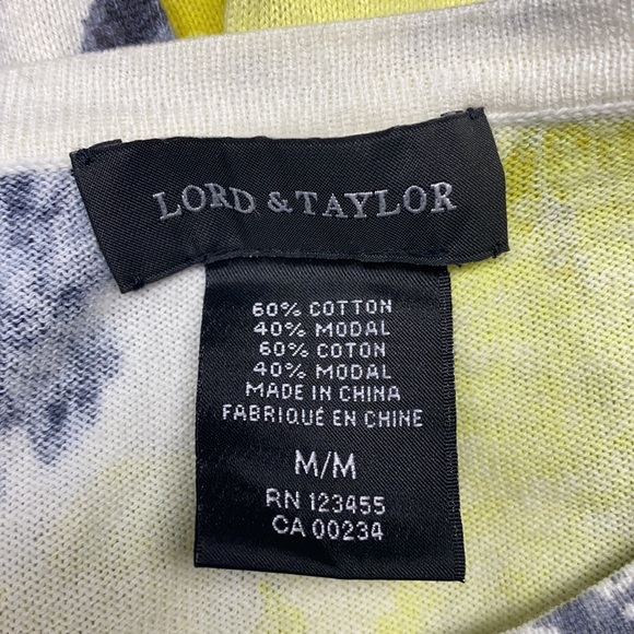 Lord and Taylor floral cardigan. - Picture 3 of 3